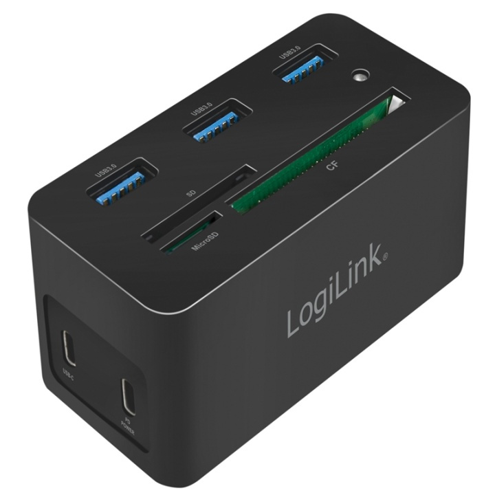 LogiLink PC-/Mac-minidocka HDMI, USB-C, i gruppen Datautstyr / Datamaskin Tilbehør / USB-Hubs hos TP E-commerce Nordic AB (A00838)