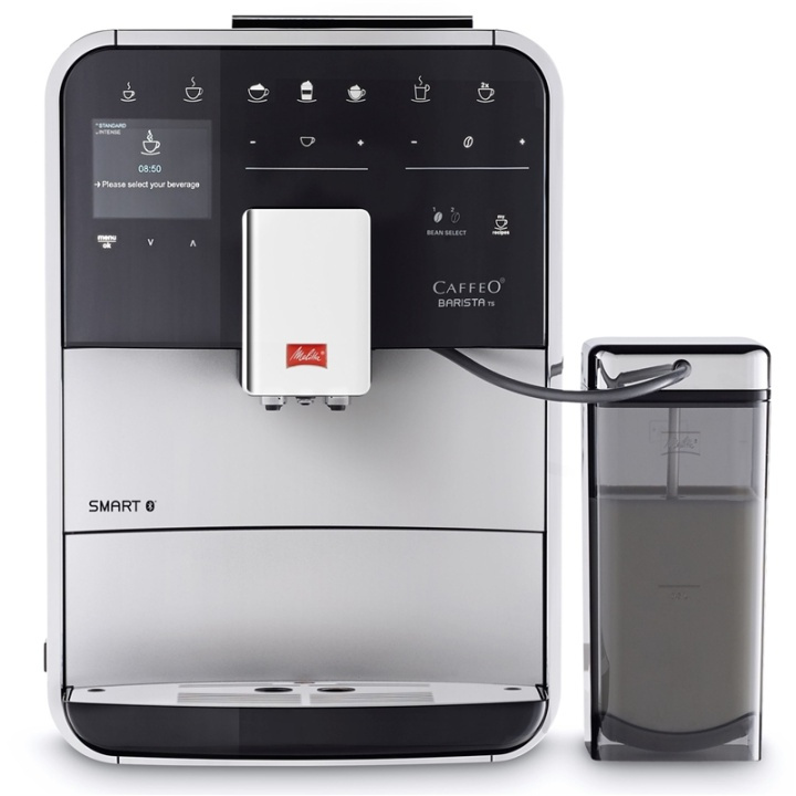 Melitta Barista TS Smart Silver i gruppen HJEM, HUS OG HAGE / Husholdningsapparater / Kaffe og espresso / Espressomaskiner hos TP E-commerce Nordic AB (A00876)