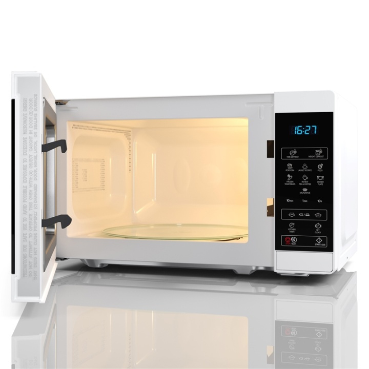 Sharp Mikrobølgeovn 20l Digital panel 800W Hvit i gruppen HJEM, HUS OG HAGE / Husholdningsapparater / Mikrobølgeovner hos TP E-commerce Nordic AB (A01003)