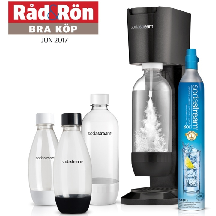 Sodastream Karbonatiseringsmaskin Genesis Black MP i gruppen HJEM, HUS OG HAGE / Husholdningsapparater / Vann og juice / Kullsyremaskin / Maskiner hos TP E-commerce Nordic AB (A01025)