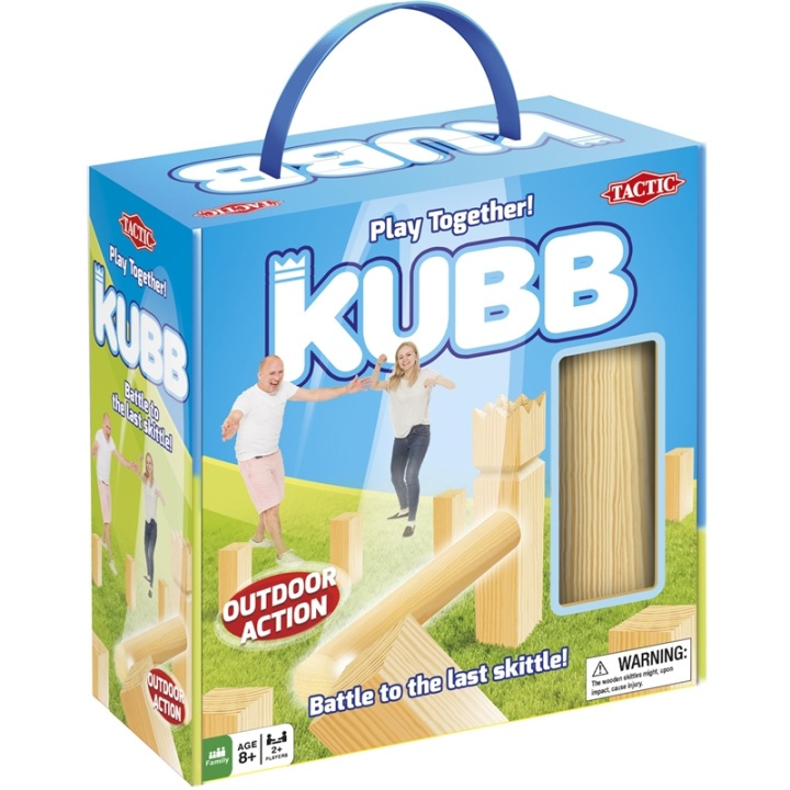 Tactic Kubb i pappeske i gruppen LEKER, BARN OG BABY / Uteleker / Hageleker hos TP E-commerce Nordic AB (A01080)