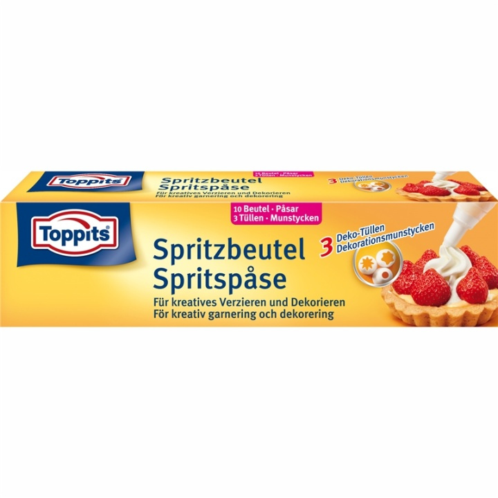 Toppits Spritposer 10stk (Merk 12stk DFP) i gruppen HJEM, HUS OG HAGE / Kjøkkenutstyr / Annet kjøkkenutstyr hos TP E-commerce Nordic AB (A01101)