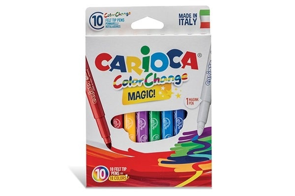 Carioca Tuschpenn, 10 stk i gruppen SPORT, FRITID & HOBBY / Hobby / Male & Tegne / Penner, Fargestifter & Blekk hos TP E-commerce Nordic AB (A01191)