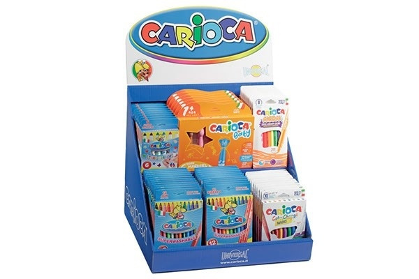 Carioca Display med innhold i gruppen LEKER, BARN OG BABY / Leker / Tegne & regne hos TP E-commerce Nordic AB (A01198)
