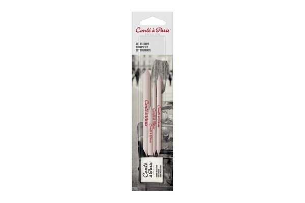 Conté à Paris Stomper 4 stk + eltegummi i gruppen SPORT, FRITID & HOBBY / Hobby / Male & Tegne / Penner, Fargestifter & Blekk hos TP E-commerce Nordic AB (A01294)