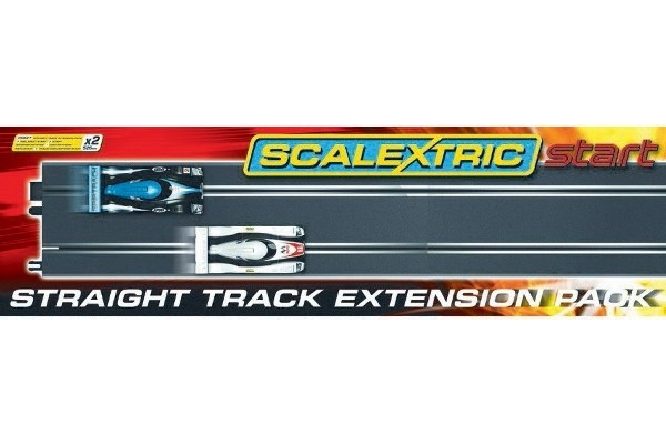 Scalextric 2st \'START\' track straight i gruppen LEKER, BARN OG BABY / Radiostyrt / Bilbaner / Skinner hos TP E-commerce Nordic AB (A01390)