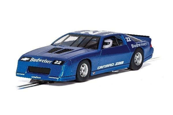 Chevrolet Camaro IROC-Z - Blå i gruppen LEKER, BARN OG BABY / Radiostyrt / Bilbaner / Biler hos TP E-commerce Nordic AB (A01488)