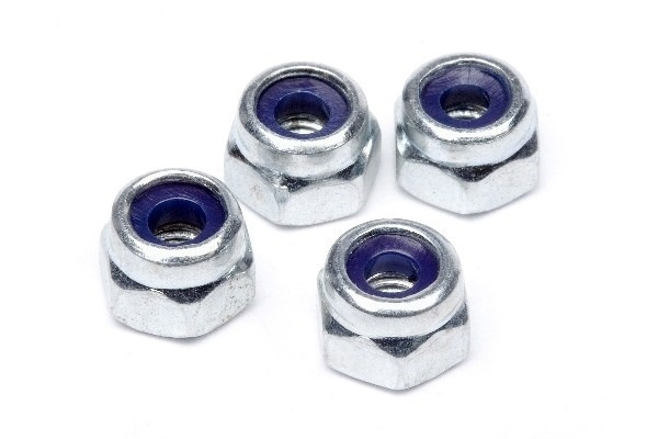 Lock Nut M2.5 (4Pcs) i gruppen LEKER, BARN OG BABY / Radiostyrt / Reservedeler & Ekstra tilbehør / HPI / Skruer/Fester / Muttere hos TP E-commerce Nordic AB (A01534)