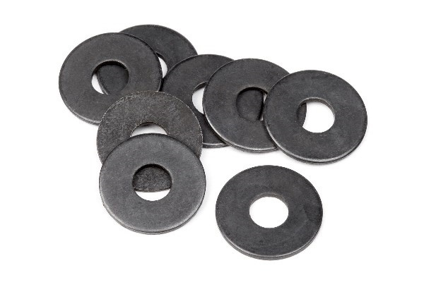 Washer M2.9X8X0.5Mm (8Pcs) i gruppen LEKER, BARN OG BABY / Radiostyrt / Reservedeler & Ekstra tilbehør / HPI / Skruer/Fester / Skiver hos TP E-commerce Nordic AB (A01535)