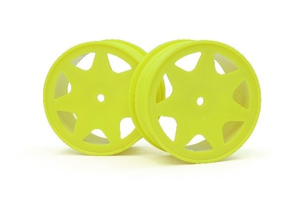 Ultra 7 hjul gule 30 mm (2 stk.) i gruppen LEKER, BARN OG BABY / Radiostyrt / Reservedeler & Ekstra tilbehør / HPI / Felger / Offroad hos TP E-commerce Nordic AB (A01543)