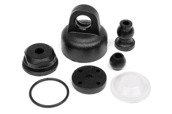 Shock Cap Set i gruppen LEKER, BARN OG BABY / Radiostyrt / Reservedeler & Ekstra tilbehør / HPI / Reservedeler & Tuning / Støtdempere hos TP E-commerce Nordic AB (A01585)