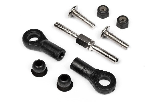 Servo Steering Push Rod i gruppen LEKER, BARN OG BABY / Radiostyrt / Reservedeler & Ekstra tilbehør / HPI / Reservedeler & Tuning / Støtdempere hos TP E-commerce Nordic AB (A01651)