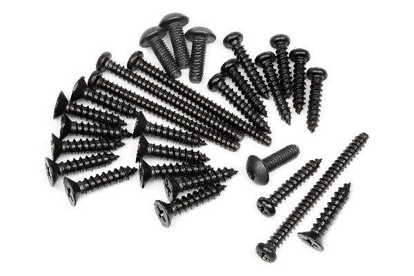 Screw Set (28Pcs) i gruppen LEKER, BARN OG BABY / Radiostyrt / Reservedeler & Ekstra tilbehør / HPI / Skruer/Fester / Skruer hos TP E-commerce Nordic AB (A01656)