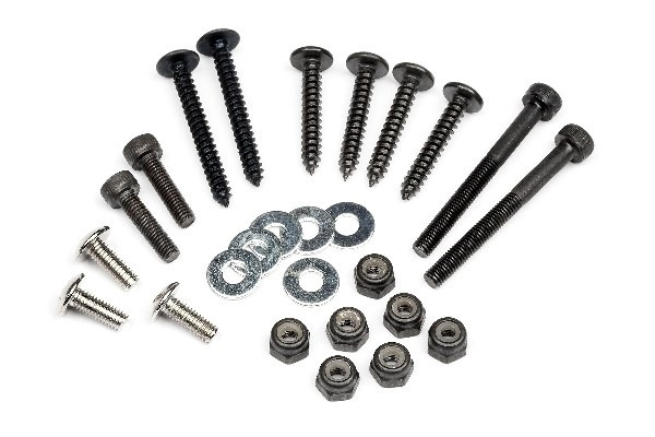 Rear Brace Screws i gruppen LEKER, BARN OG BABY / Radiostyrt / Reservedeler & Ekstra tilbehør / HPI / Skruer/Fester / Diverse hos TP E-commerce Nordic AB (A01696)