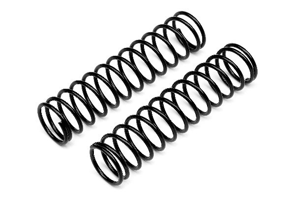 Black Shock Spring (2Pcs) i gruppen LEKER, BARN OG BABY / Radiostyrt / Reservedeler & Ekstra tilbehør / HPI / Reservedeler & Tuning / Dempere hos TP E-commerce Nordic AB (A01708)