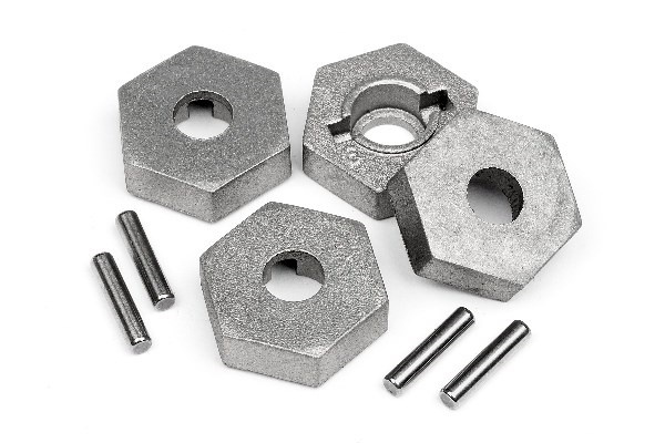 17Mm Hex And Pin Set (4Pcs) i gruppen LEKER, BARN OG BABY / Radiostyrt / Reservedeler & Ekstra tilbehør / HPI / Reservedeler & Tuning / Drivlinje hos TP E-commerce Nordic AB (A01711)