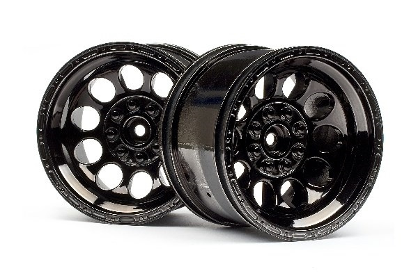 Bullet St Wheels Black Chrome (Pr) i gruppen LEKER, BARN OG BABY / Radiostyrt / Reservedeler & Ekstra tilbehør / HPI / Felger / Offroad hos TP E-commerce Nordic AB (A01767)