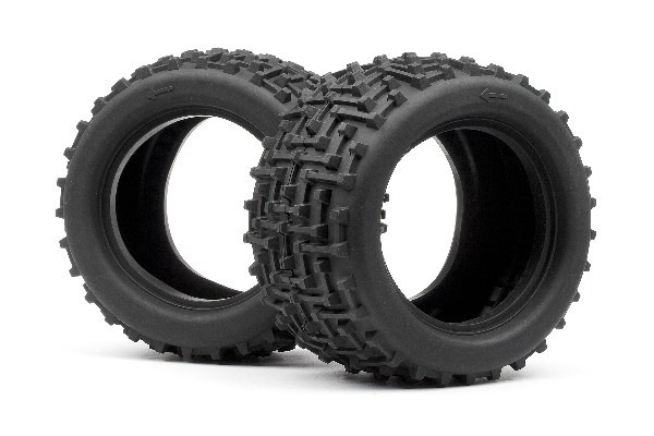 Dekk til kuleammunisjon (2 stk.) i gruppen LEKER, BARN OG BABY / Radiostyrt / Reservedeler & Ekstra tilbehør / HPI / Dekk / Offroad hos TP E-commerce Nordic AB (A01799)