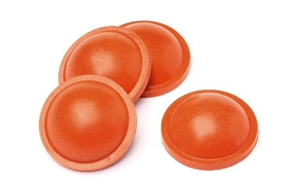 Red Shock Membranes (4 Pcs) i gruppen LEKER, BARN OG BABY / Radiostyrt / Reservedeler & Ekstra tilbehør / HPI / Reservedeler & Tuning / Støtdempere hos TP E-commerce Nordic AB (A01869)