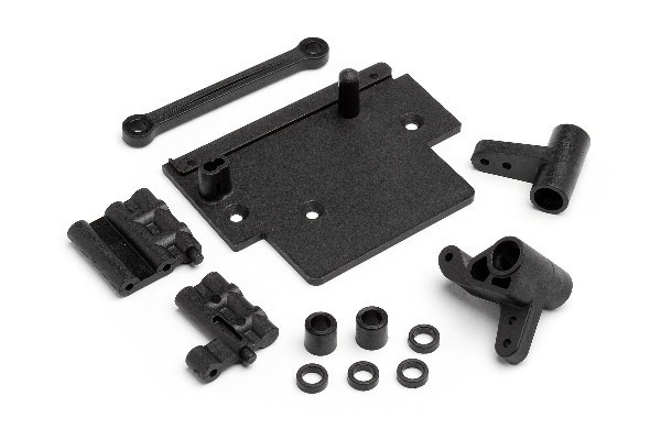 Bullet Flux Esc-plate og styreklokke i gruppen LEKER, BARN OG BABY / Radiostyrt / Reservedeler & Ekstra tilbehør / HPI / Reservedeler & Tuning / Chassideler hos TP E-commerce Nordic AB (A01913)