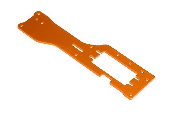Øvre chassis 6061 Trophy-serien (oransje) i gruppen LEKER, BARN OG BABY / Radiostyrt / Reservedeler & Ekstra tilbehør / HPI / Reservedeler & Tuning / Chassideler hos TP E-commerce Nordic AB (A01932)