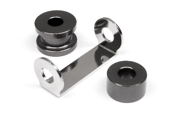 Avstandsstykkesett for Fuelie-motor (Gunmetal) i gruppen LEKER, BARN OG BABY / Radiostyrt / Reservedeler & Ekstra tilbehør / HPI / Reservedeler & Tuning / Chassideler hos TP E-commerce Nordic AB (A01989)