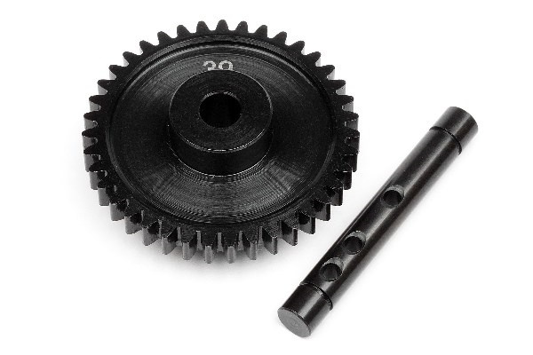 High Speed Idler Gear 39T / Shaft Set i gruppen LEKER, BARN OG BABY / Radiostyrt / Reservedeler & Ekstra tilbehør / HPI / Reservedeler & Tuning / Drivlinje hos TP E-commerce Nordic AB (A02002)