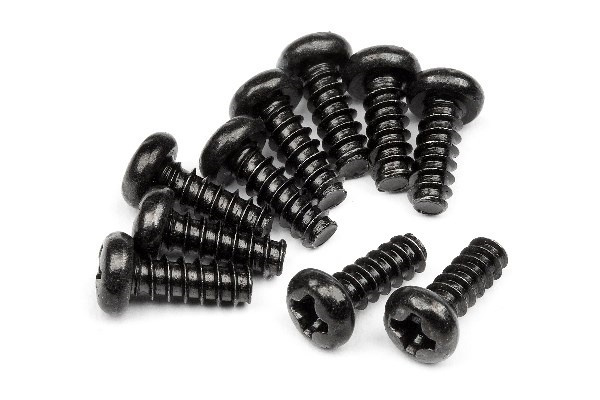 Tp. Button Head Screw M3X8Mm (10Pcs) i gruppen LEKER, BARN OG BABY / Radiostyrt / Reservedeler & Ekstra tilbehør / HPI / Skruer/Fester / Skruer hos TP E-commerce Nordic AB (A02053)