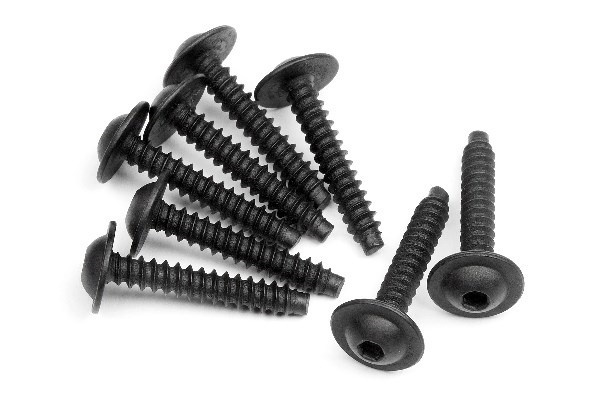 Tp Flanged Screw M3X18Mm (Hex Socket/8Pcs) i gruppen LEKER, BARN OG BABY / Radiostyrt / Reservedeler & Ekstra tilbehør / HPI / Skruer/Fester / Skruer hos TP E-commerce Nordic AB (A02095)