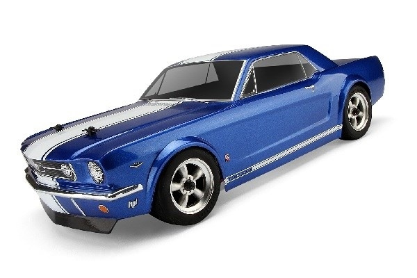 Ford 1966 Mustang Gt Coupe Body (200Mm) i gruppen LEKER, BARN OG BABY / Radiostyrt / Reservedeler & Ekstra tilbehør / HPI / Karosseri & Tilbehør / Onroad Karosseri (Gjennomsiktig) hos TP E-commerce Nordic AB (A02133)