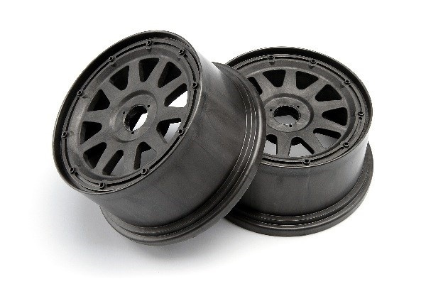 Tr-10 Hjul Gunmetal (120X60Mm/-4Mm Offset) i gruppen LEKER, BARN OG BABY / Radiostyrt / Reservedeler & Ekstra tilbehør / HPI / Felger / Offroad hos TP E-commerce Nordic AB (A02142)