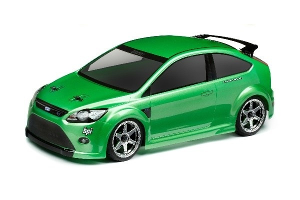 Ford Focus Rs Body (200Mm) i gruppen LEKER, BARN OG BABY / Radiostyrt / Reservedeler & Ekstra tilbehør / HPI / Karosseri & Tilbehør / Onroad Karosseri (Gjennomsiktig) hos TP E-commerce Nordic AB (A02168)