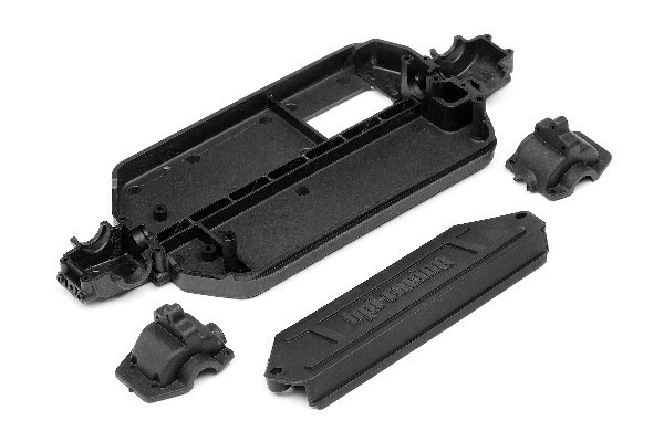 Chassis + girkassesett (Recon) i gruppen LEKER, BARN OG BABY / Radiostyrt / Reservedeler & Ekstra tilbehør / HPI / Reservedeler & Tuning / Chassideler hos TP E-commerce Nordic AB (A02169)
