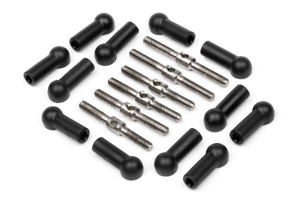 Adjustable Turnbuckle Set (Recon) i gruppen LEKER, BARN OG BABY / Radiostyrt / Reservedeler & Ekstra tilbehør / HPI / Reservedeler & Tuning / Støtdempere hos TP E-commerce Nordic AB (A02184)