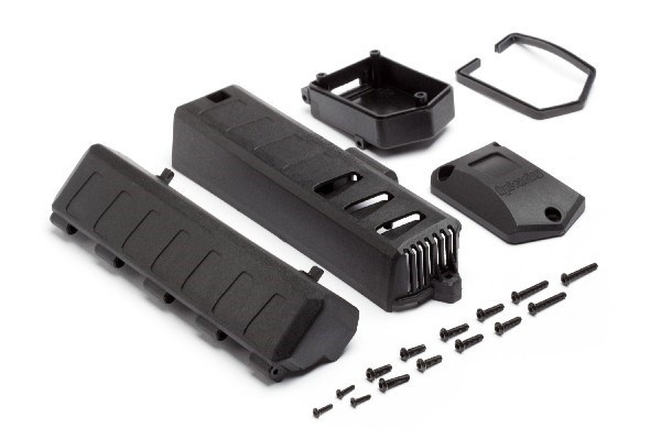 Battery Cover/Receiver Case Set i gruppen LEKER, BARN OG BABY / Radiostyrt / Reservedeler & Ekstra tilbehør / HPI / Reservedeler & Tuning / Chassideler hos TP E-commerce Nordic AB (A02199)