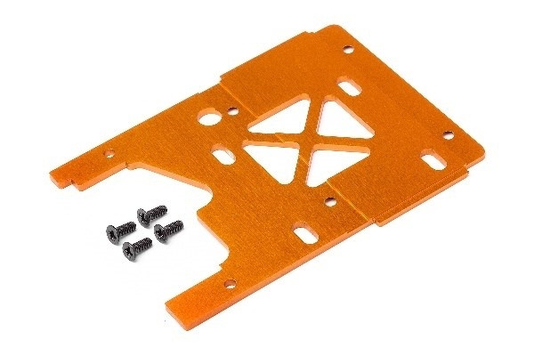 Motorplate 2,5 mm (7075/oransje) i gruppen LEKER, BARN OG BABY / Radiostyrt / Reservedeler & Ekstra tilbehør / HPI / Reservedeler & Tuning / Chassideler hos TP E-commerce Nordic AB (A02212)