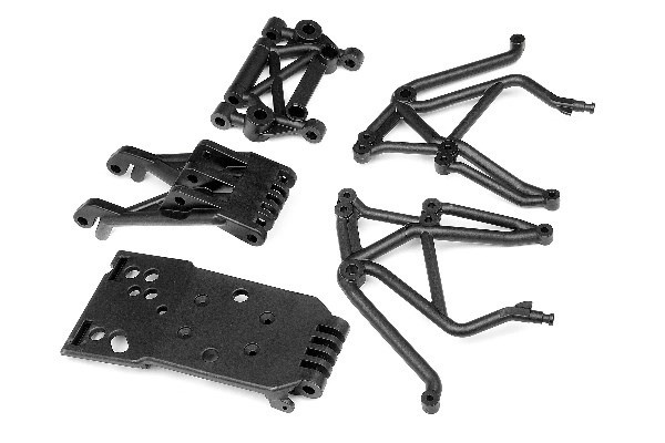 Rear Skid Plate Set i gruppen LEKER, BARN OG BABY / Radiostyrt / Reservedeler & Ekstra tilbehør / HPI / Reservedeler & Tuning / Chassideler hos TP E-commerce Nordic AB (A02231)