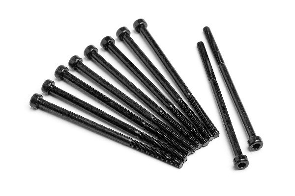 Skruer med hettehode M3X58Mm (10 stk.) i gruppen LEKER, BARN OG BABY / Radiostyrt / Reservedeler & Ekstra tilbehør / HPI / Skruer/Fester / Skruer hos TP E-commerce Nordic AB (A02241)