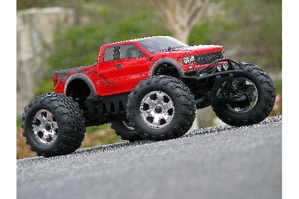 Ford F-150 Svt Raptor karosseri i gruppen LEKER, BARN OG BABY / Radiostyrt / Reservedeler & Ekstra tilbehør / HPI / Karosseri & Tilbehør / Offroad Karosseri (Gjennomsiktig) hos TP E-commerce Nordic AB (A02247)