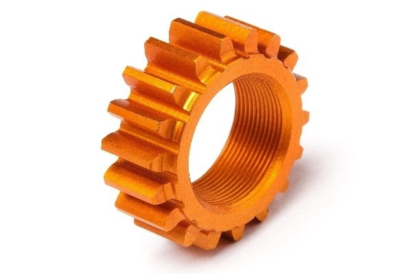 Gjenget tannhjul 18Tx12Mm (1M) (oransje) i gruppen LEKER, BARN OG BABY / Radiostyrt / Reservedeler & Ekstra tilbehør / HPI / Reservedeler & Tuning / Drivlinje hos TP E-commerce Nordic AB (A02252)