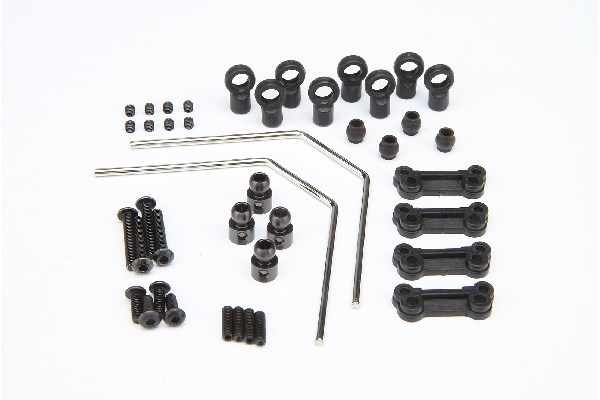 Set med svingstag (foran/bak/Savage Xs) i gruppen LEKER, BARN OG BABY / Radiostyrt / Reservedeler & Ekstra tilbehør / HPI / Reservedeler & Tuning / Støtdempere hos TP E-commerce Nordic AB (A02268)