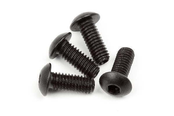 Droopskrue M4X10Mm (4 stk.) i gruppen LEKER, BARN OG BABY / Radiostyrt / Reservedeler & Ekstra tilbehør / HPI / Skruer/Fester / Skruer hos TP E-commerce Nordic AB (A02294)