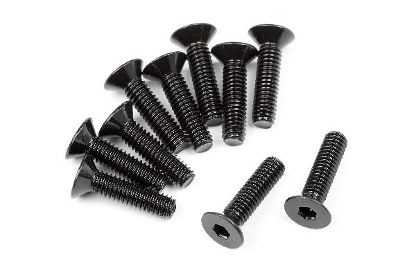 Flathodeskrue M2.5X10Mm (sekskantet hylse/10stk) i gruppen LEKER, BARN OG BABY / Radiostyrt / Reservedeler & Ekstra tilbehør / HPI / Skruer/Fester / Skruer hos TP E-commerce Nordic AB (A02297)