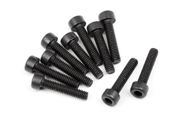 Skruer med hettehode M2.5X12Mm (10 stk.) i gruppen LEKER, BARN OG BABY / Radiostyrt / Reservedeler & Ekstra tilbehør / HPI / Skruer/Fester / Skruer hos TP E-commerce Nordic AB (A02298)