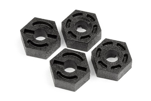 Sekskantet hjulnav (12Mm/4Pcs) i gruppen LEKER, BARN OG BABY / Radiostyrt / Reservedeler & Ekstra tilbehør / HPI / Reservedeler & Tuning / Drivlinje hos TP E-commerce Nordic AB (A02348)
