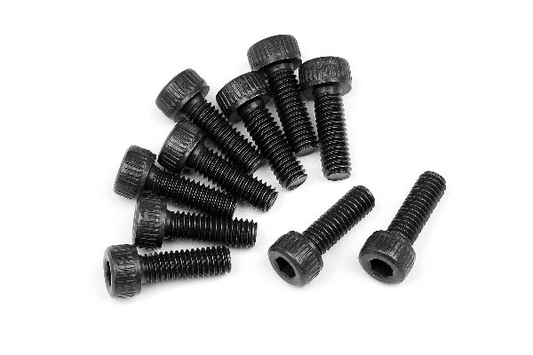 Caphead Screw M2.5X8Mm (10Pcs) i gruppen LEKER, BARN OG BABY / Radiostyrt / Reservedeler & Ekstra tilbehør / HPI / Skruer/Fester / Skruer hos TP E-commerce Nordic AB (A02360)