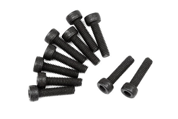 Skruer med skruehode M2.5X10Mm (10 stk.) i gruppen LEKER, BARN OG BABY / Radiostyrt / Reservedeler & Ekstra tilbehør / HPI / Skruer/Fester / Skruer hos TP E-commerce Nordic AB (A02361)