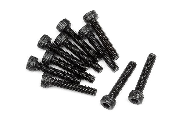 Skruer med skruehode M2.5X14Mm (10 stk.) i gruppen LEKER, BARN OG BABY / Radiostyrt / Reservedeler & Ekstra tilbehør / HPI / Skruer/Fester / Skruer hos TP E-commerce Nordic AB (A02362)