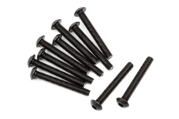 Button Head Screw M3X22Mm (10Pcs) i gruppen LEKER, BARN OG BABY / Radiostyrt / Reservedeler & Ekstra tilbehør / HPI / Skruer/Fester / Skruer hos TP E-commerce Nordic AB (A02365)