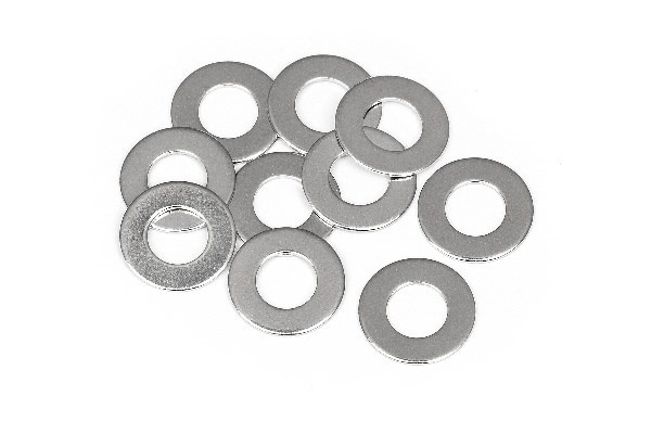 Washer 5.1X13X0.3Mm (10Pcs) i gruppen LEKER, BARN OG BABY / Radiostyrt / Reservedeler & Ekstra tilbehør / HPI / Skruer/Fester / Skiver hos TP E-commerce Nordic AB (A02367)